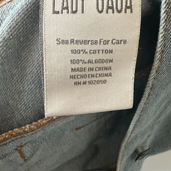 GAGA Lady Gaga Joanne Tour Limited Edition Jean Jacket   *Kids XL Size* - Picture 13 of 14